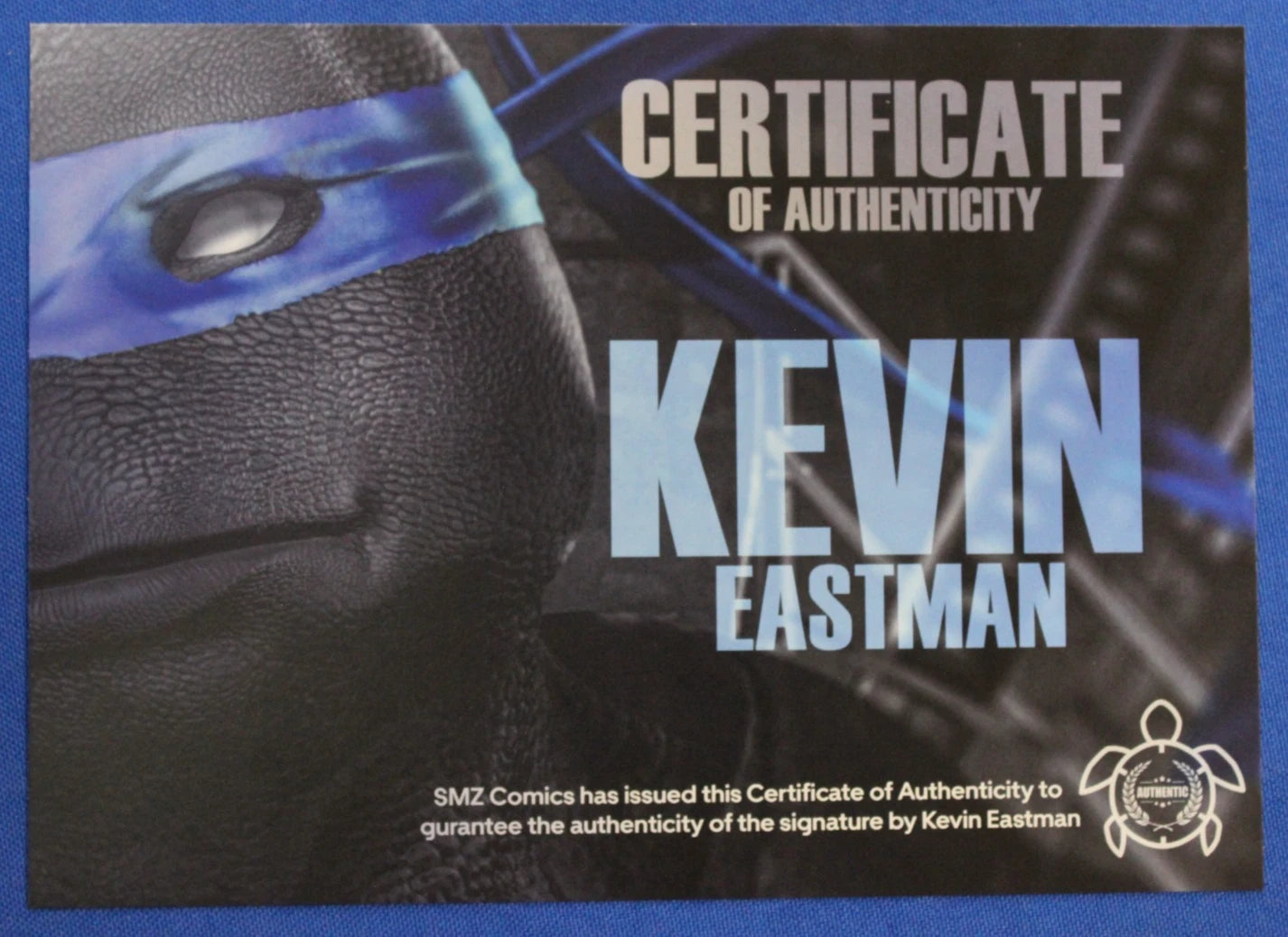 Teenage Mutant Ninja Turtles Jennika Art Card SIGNED by Kevin Eastman w/COA