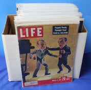 Life Magazine 1961-1972 Lot of 48 GD-VG