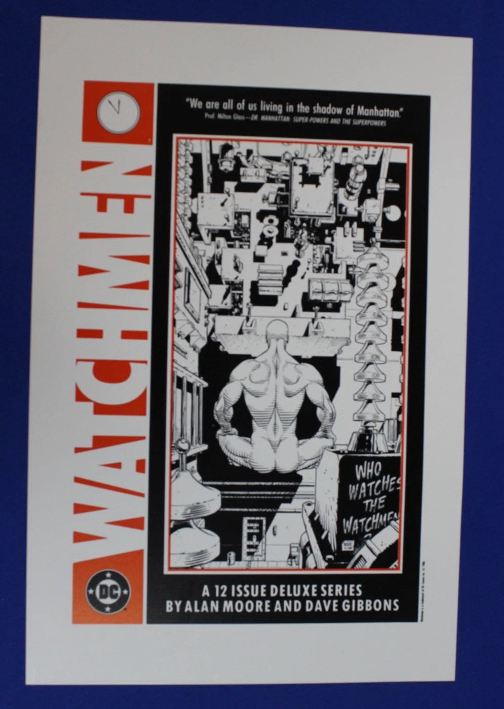 DC 1988 Watchmen Art Portfolio American & French Covers + Promotional Posters