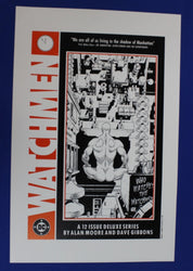 DC 1988 Watchmen Art Portfolio American & French Covers + Promotional Posters