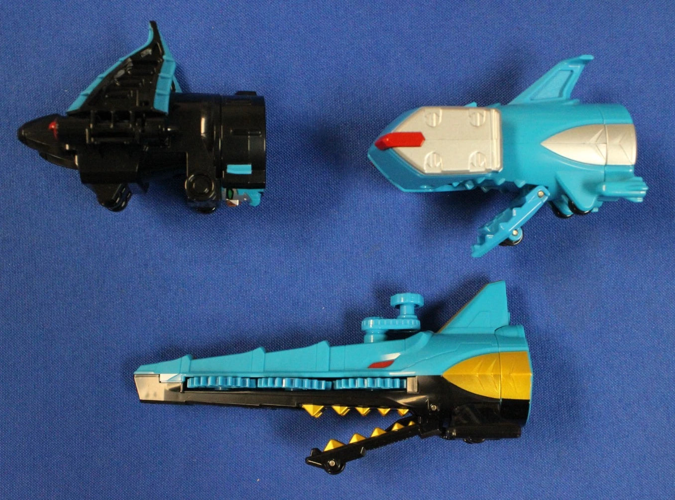 Bandai Power Rangers Megaforce DX Lot of 4 Complete Sea Land Sky Brother Zords