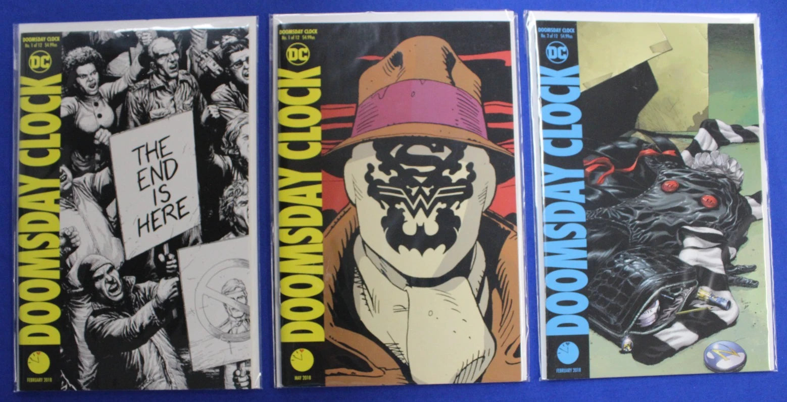 Before Watchmen & Doomsday Clock #1-12 Complete Set Lot of 21 VF/NM