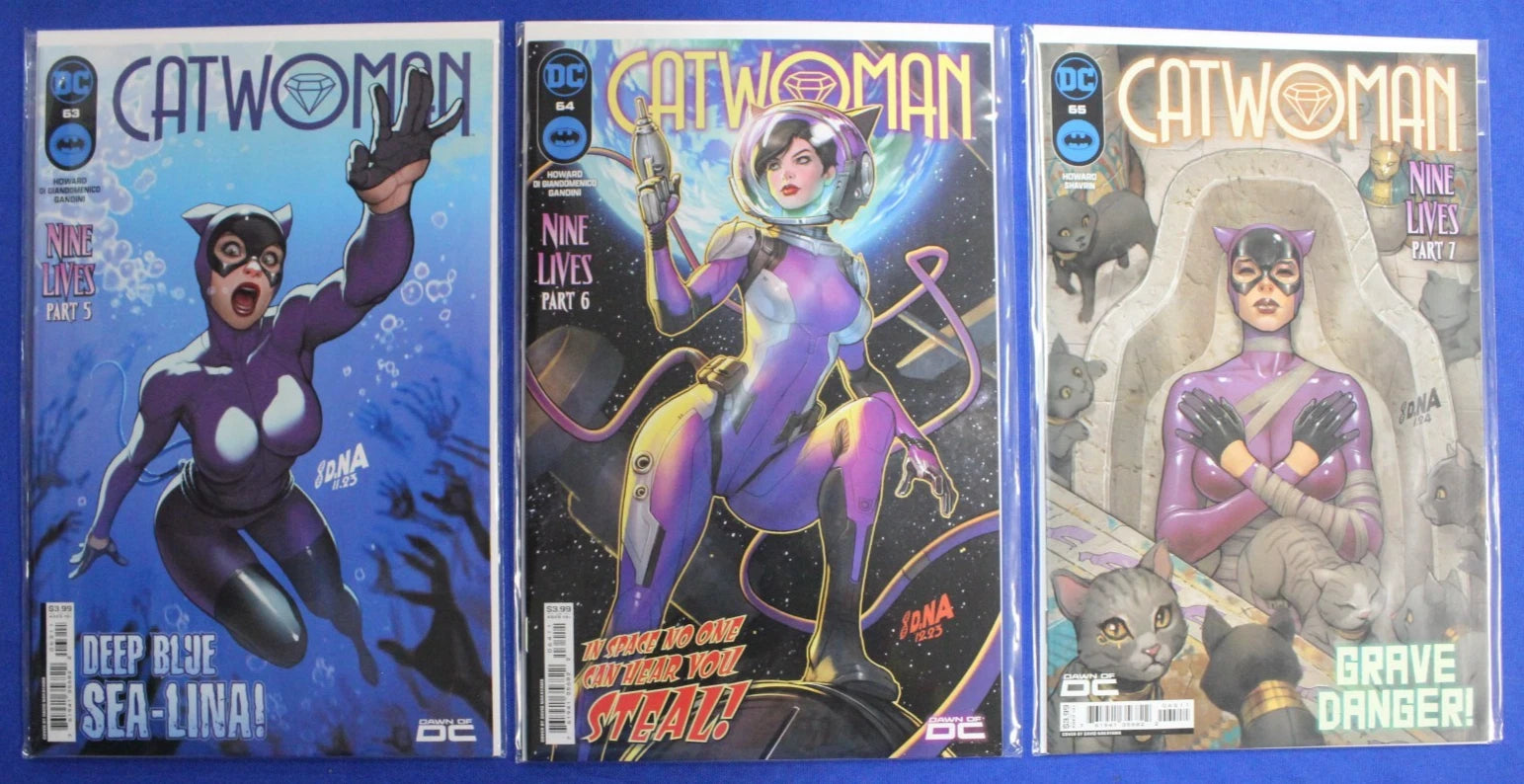 Catwoman #51-68 DNA Covers Full Set Lot of 19 VF/NM