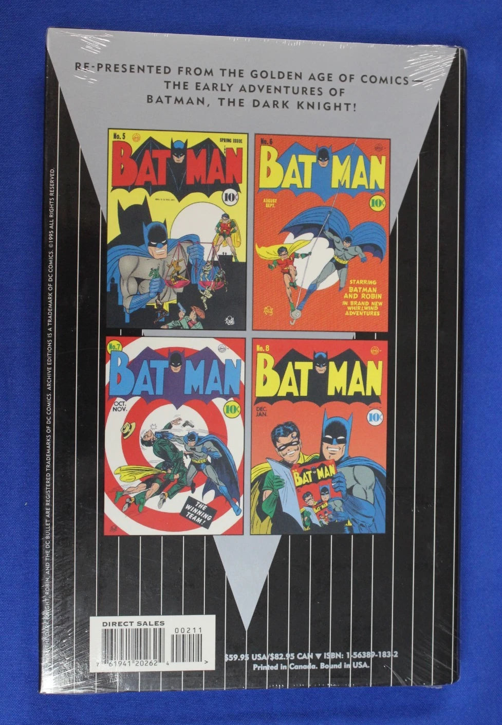 DC Archive Editions Batman Vol 1 & 3 & The Dark Knight Vol 2 Hardcover Lot of 3