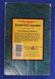 Wizards of the Coast '90s Dungeons & Dragons Wizard's Spell Compendium Vol. 1-4