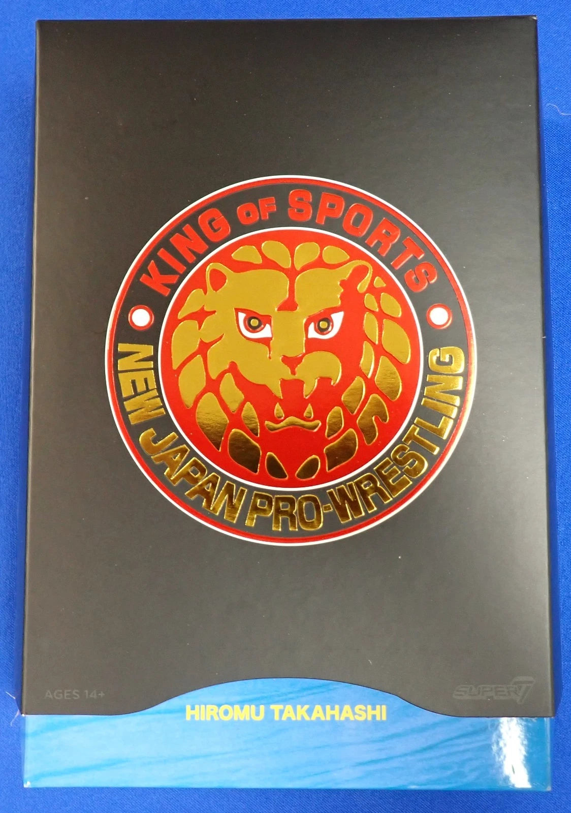 Super 7 New Japan Pro-Wrestling King of Sports Hiromu Takahashi New Sealed