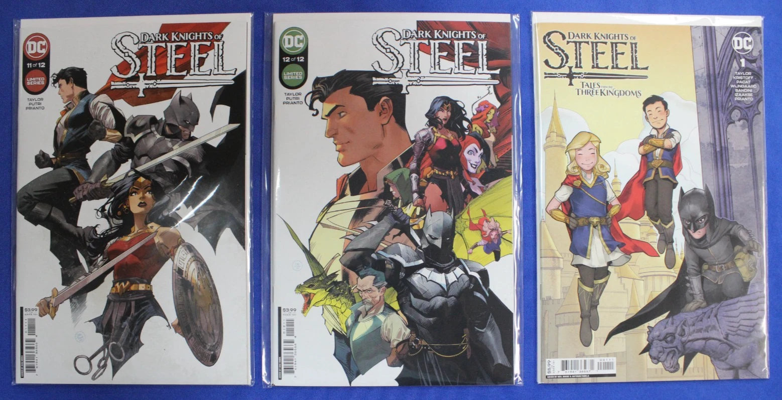 Dark Knights of Steel #1-12 + One Shot Complete Set VF/NM