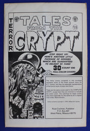EC Tales from the Crypt Cover Portfolio Set of 30 Art Prints Unopened