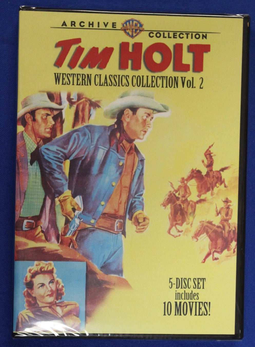 WB Archive Collection Tim Holt Western Classics Collection Volumes 1-4 DVD Set