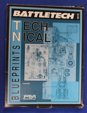 FASA Corporation Battletech Technical Blueprints Complete Set