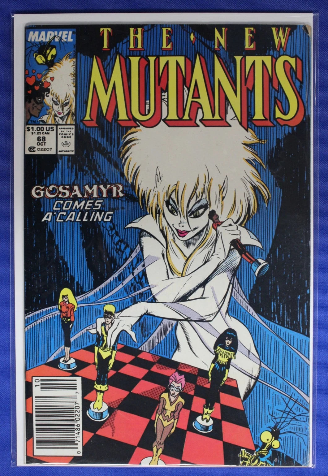 New Mutants #59 63 64 66 67 (x2) 68 69 Mark Jewelers Lot of 8 FN/VF