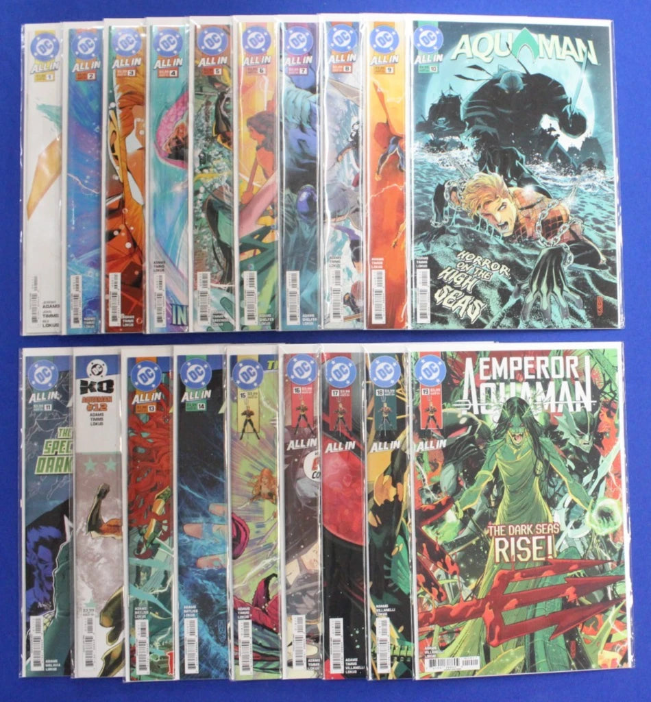 Aquaman #1-14 + Emperor Aquaman #15-19 VF/NM