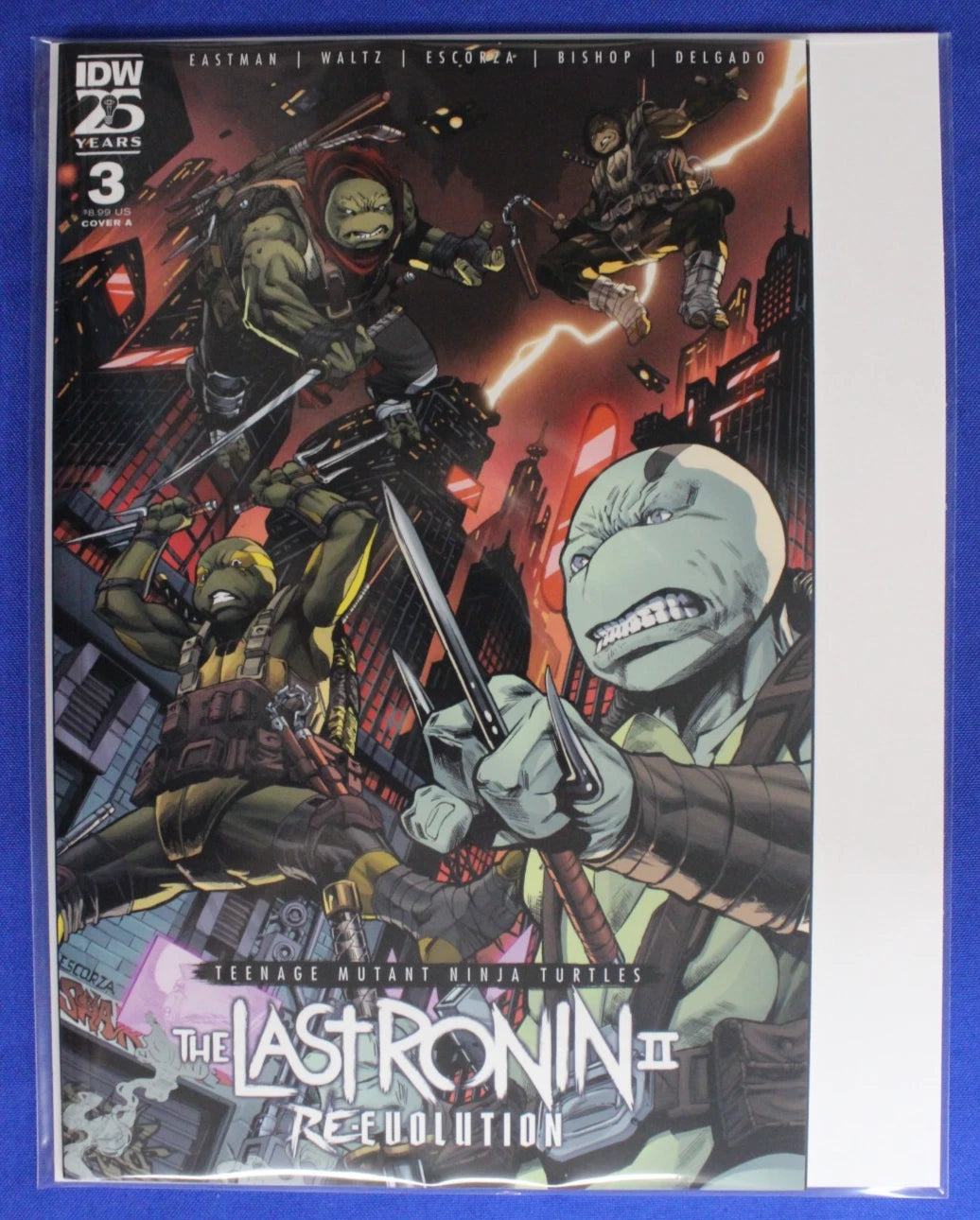 TMNT The Last Ronin #1-5 + Design Archive + Re-Evolution #1-5 Complete Set VF/NM