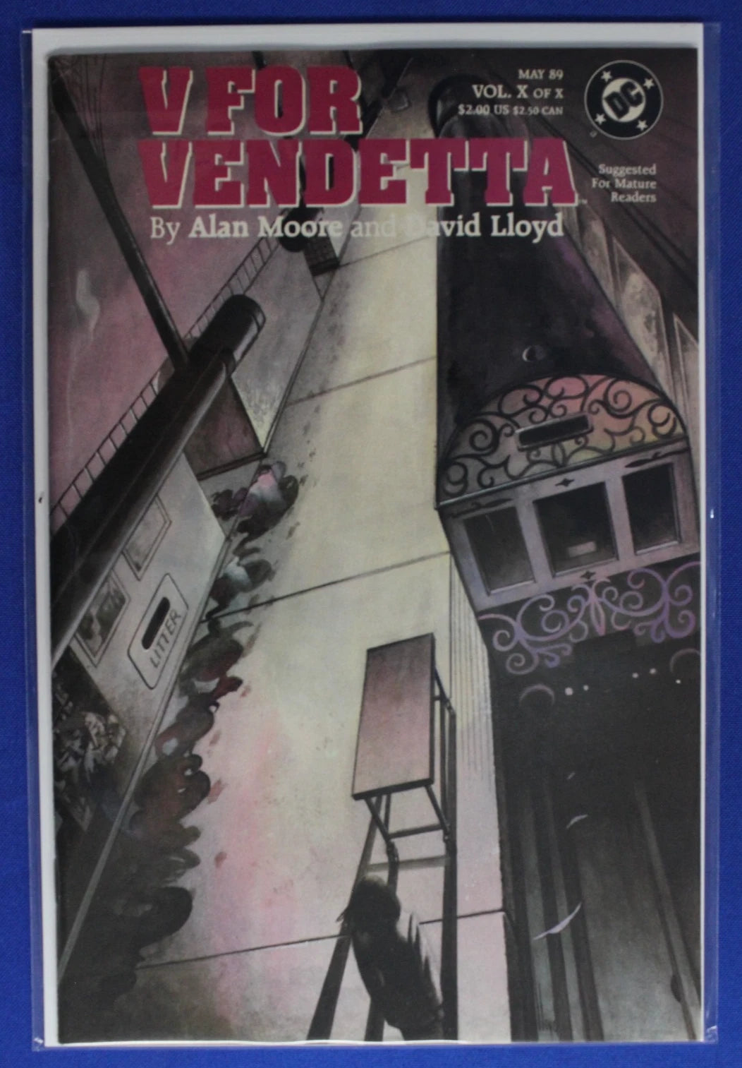 V For Vendetta #1-10 Complete Set FN-VF