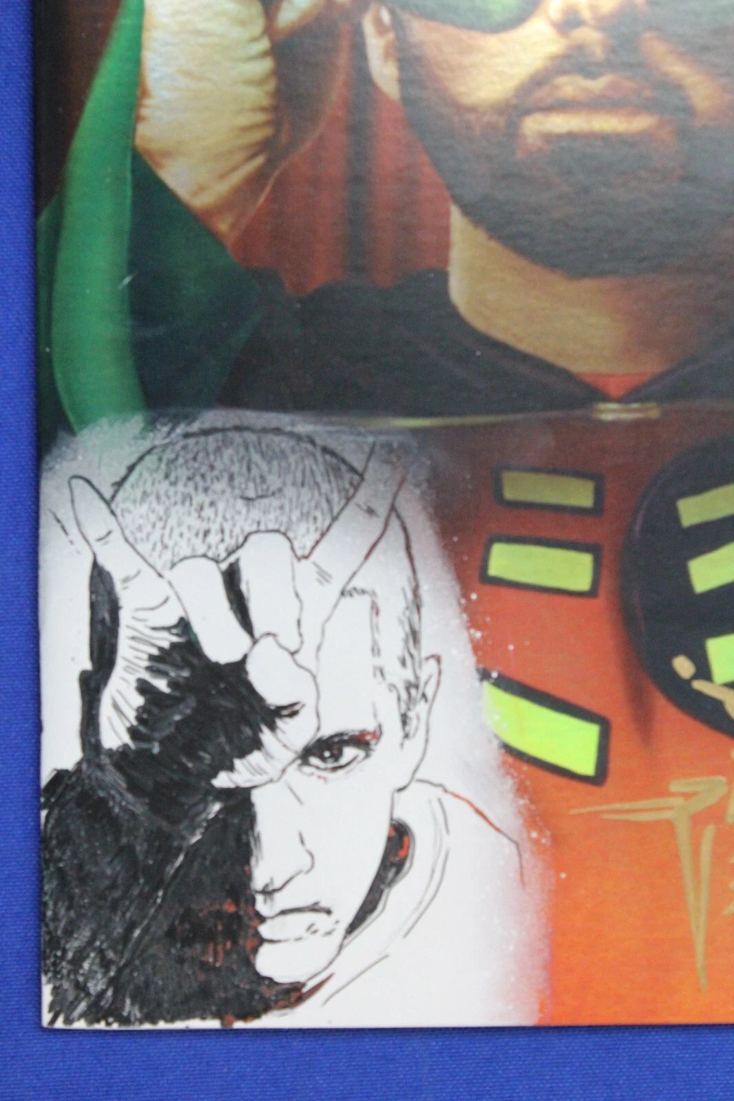 Orbit Eminem NYCC Foil Variant SIGNED REMARKED Martin Zavala w/ COA VF/NM