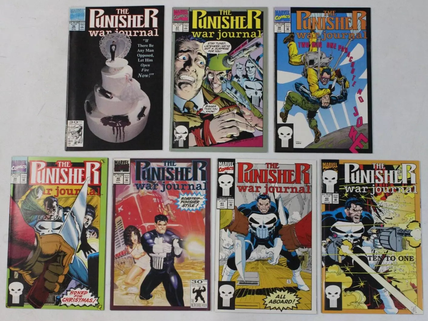The Punisher War Journal #1-80 Complete Set