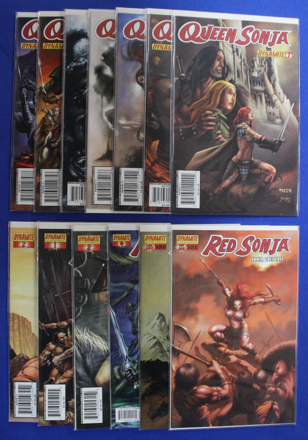 Queen Sonja #1-7 (of 35) + Extras Lot of 13 VF/NM