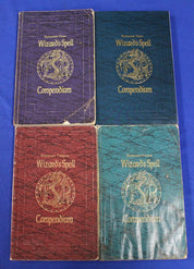 Wizards of the Coast '90s Dungeons & Dragons Wizard's Spell Compendium Vol. 1-4