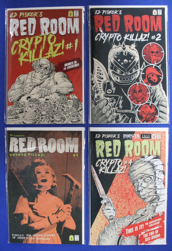 Red Room Crypto Killaz #1-4 Complete Set VF/NM