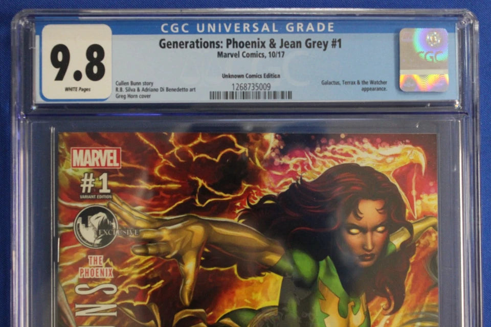 Generations: Phoenix & Jean Grey #1 Greg Horn Variant CGC 9.8 NM/M