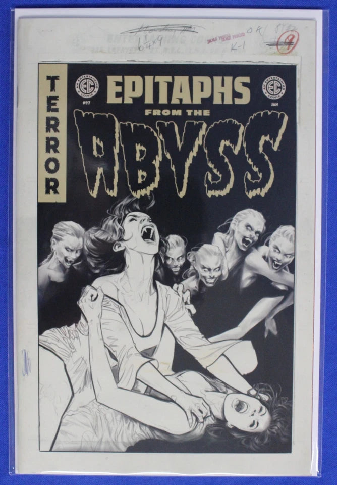 EC Epitaphs from the Abyss 1:20 Variants Lot of 8 VF/NM
