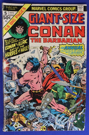 Giant-Size Conan #1-5 Complete Set VG-FN