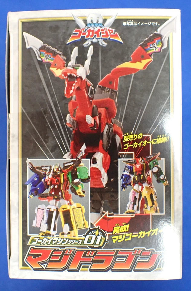 Bandai Power Rangers Super Megaforce Gokaiger Deluxe Mystic (Magi)Dragon Zord