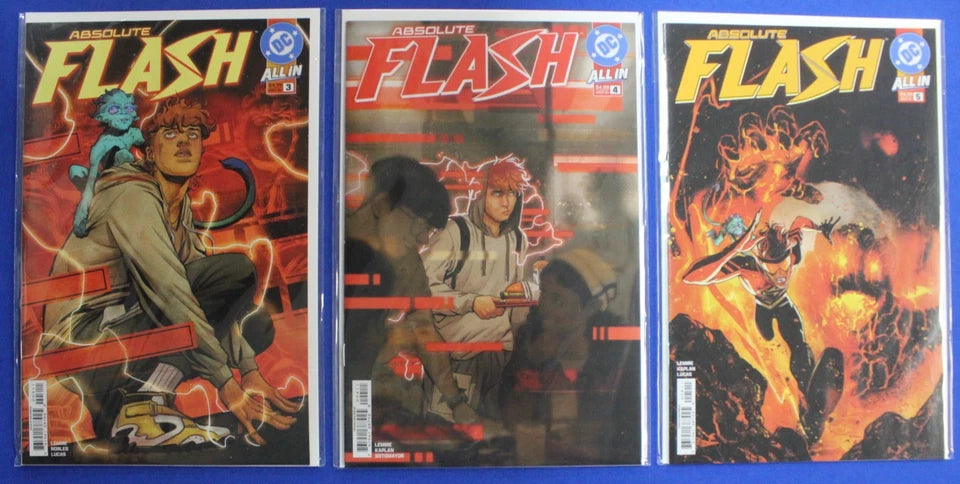 Absolute Flash #1-17 + #1 Foil Logo Variant VF/NM
