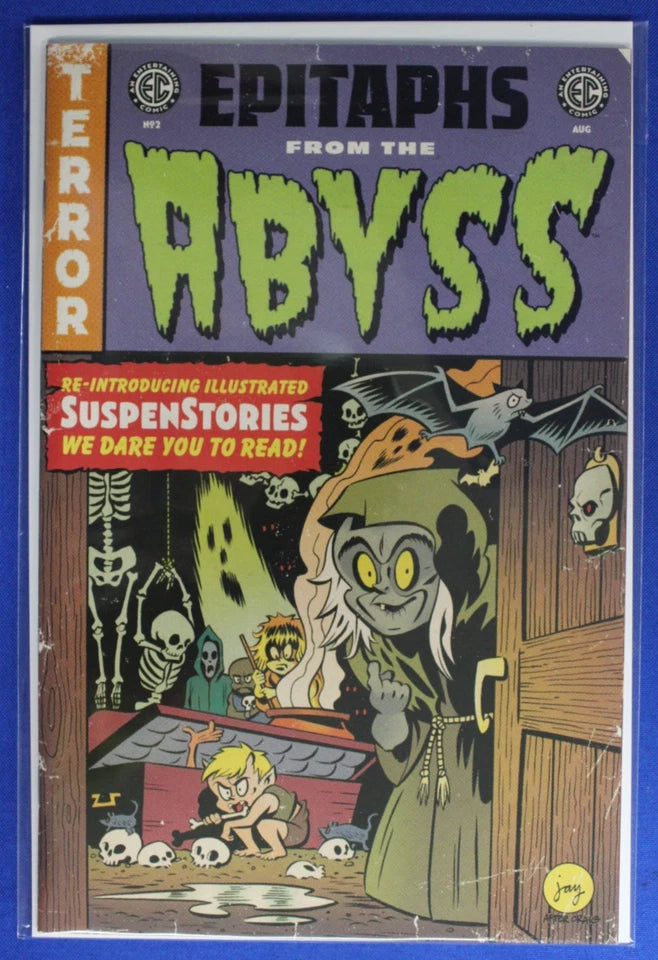 EC Epitaphs from the Abyss 1:10 Variants Lot of 8 VF/NM
