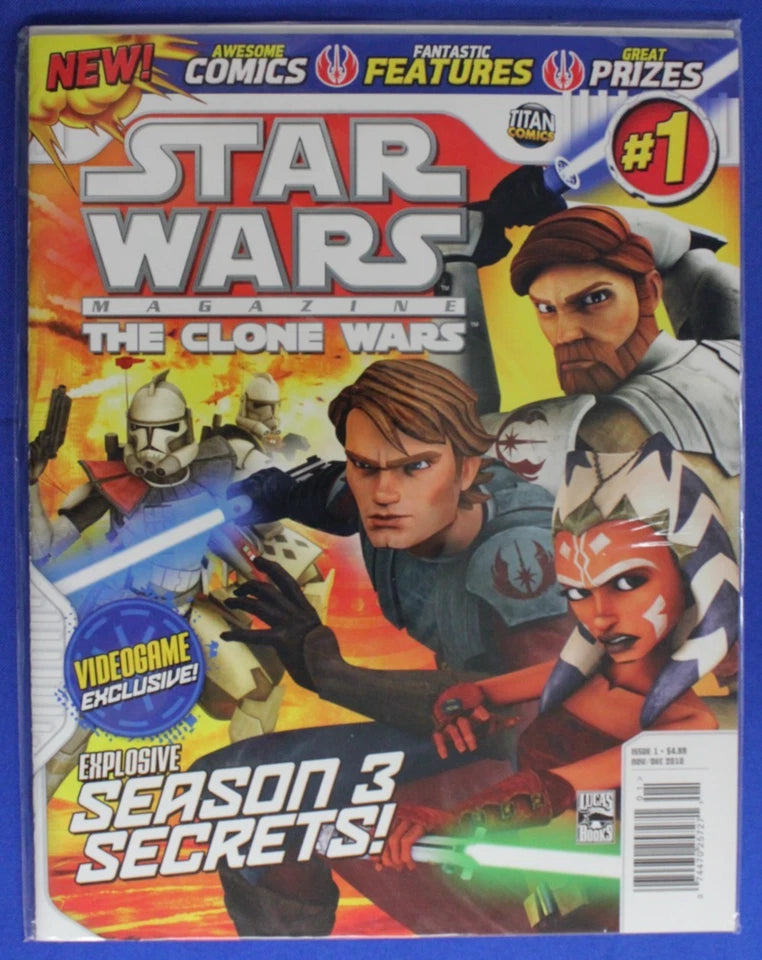 Star Wars Clone Wars Magazine #1, 2 & 16 Lot of 3 VF-VF/NM
