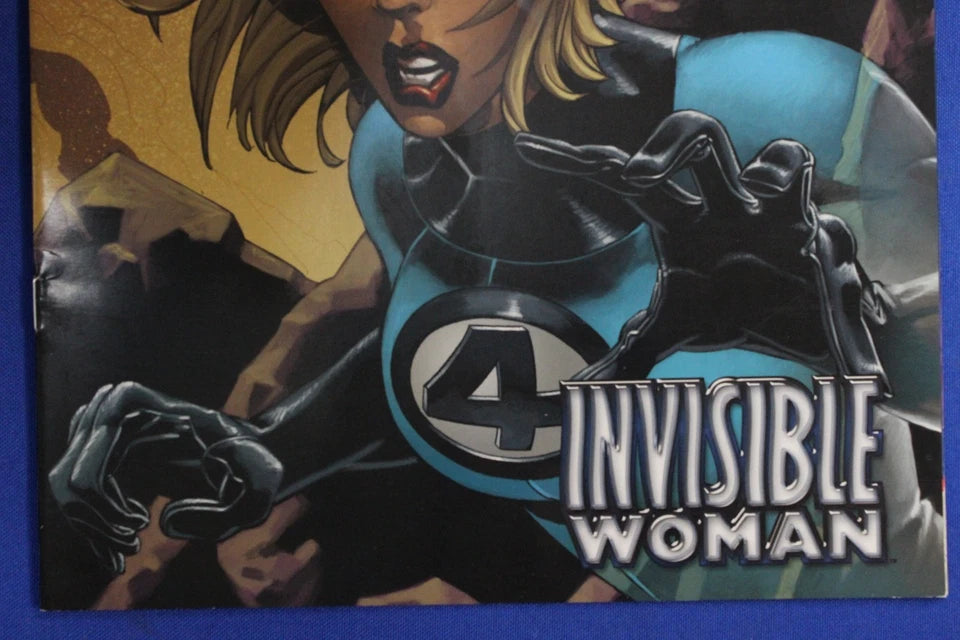 Eaglemoss Classic Marvel Collection Invisible Woman Lead Figurine & Magazine #41
