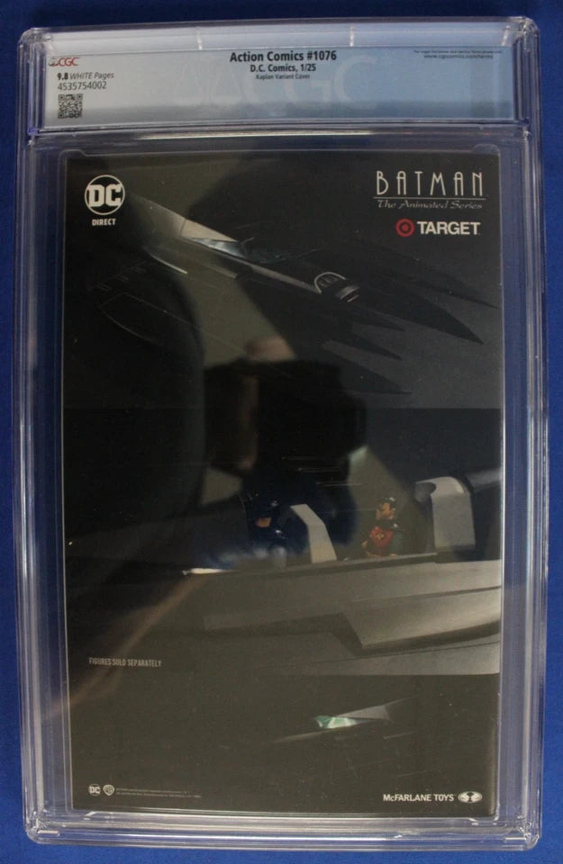 Action Comics #1076 1:25 AL Kaplan Variant CGC 9.8 NM/M