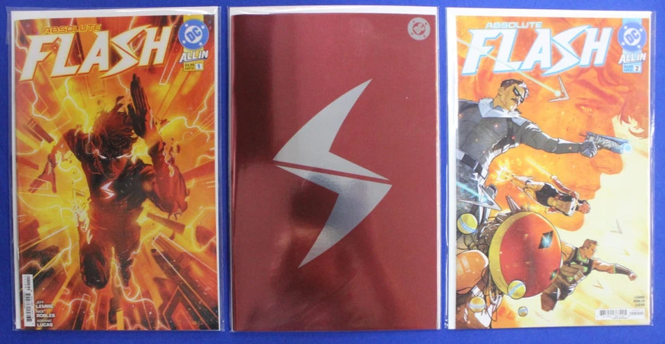 Absolute Flash #1-17 + #1 Foil Logo Variant VF/NM