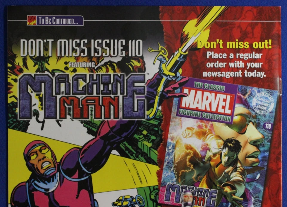 Eaglemoss Classic Marvel Collection Ikaris Lead Figurine & Magazine #109