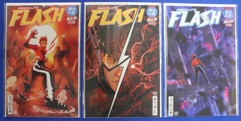 Absolute Flash #1-17 + #1 Foil Logo Variant VF/NM