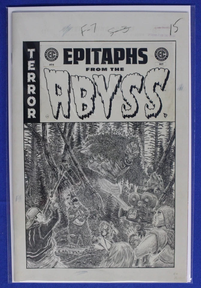 EC Epitaphs from the Abyss 1:20 Variants Lot of 8 VF/NM