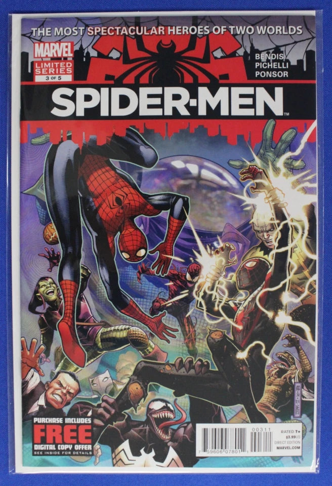 Spider-Men #1-5 Complete Set VF/NM
