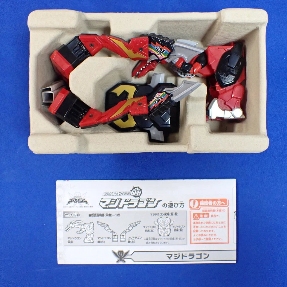 Bandai Power Rangers Super Megaforce Gokaiger Deluxe Mystic (Magi)Dragon Zord