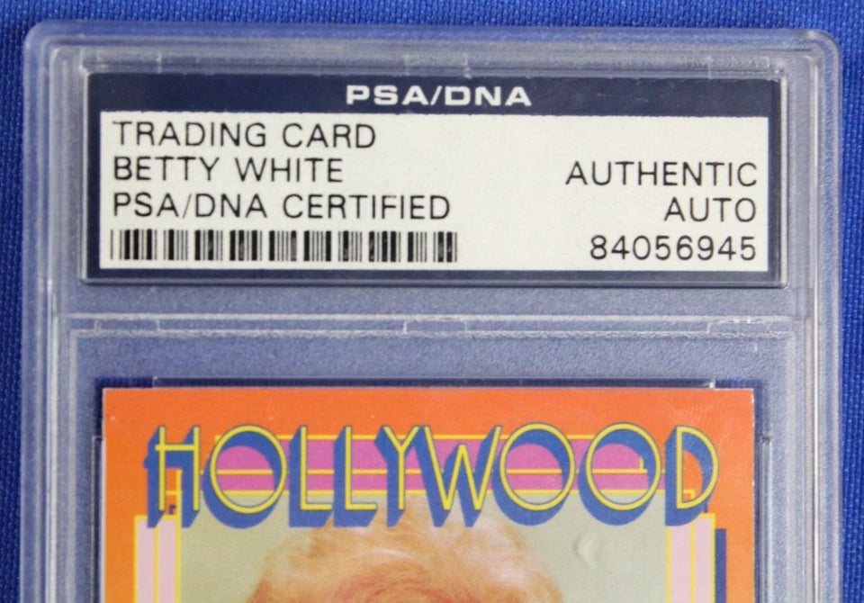 Starline 1991 Hollywood Trading Card #148 Betty White SIGNED PSA/DNA Certified