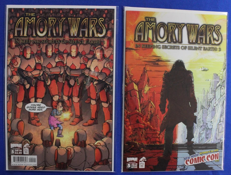 Amory Wars In Keeping Secrets of Silent Earth #1-12 + Variants VF/NM