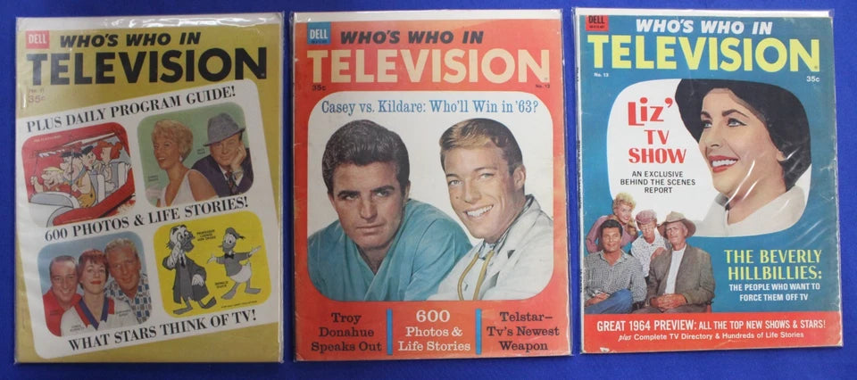 Who's Who Magazine Lot of 21 GD-FN