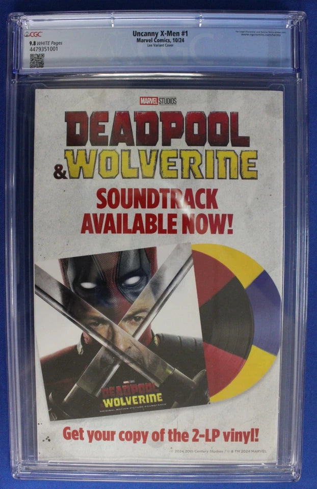 Uncanny X-Men #1 1:50 Jim Lee Variant CGC 9.8 NM/M