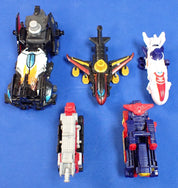 Bandai Power Rangers VS Vehicle Series DX Lupinranger & Patranger Complete