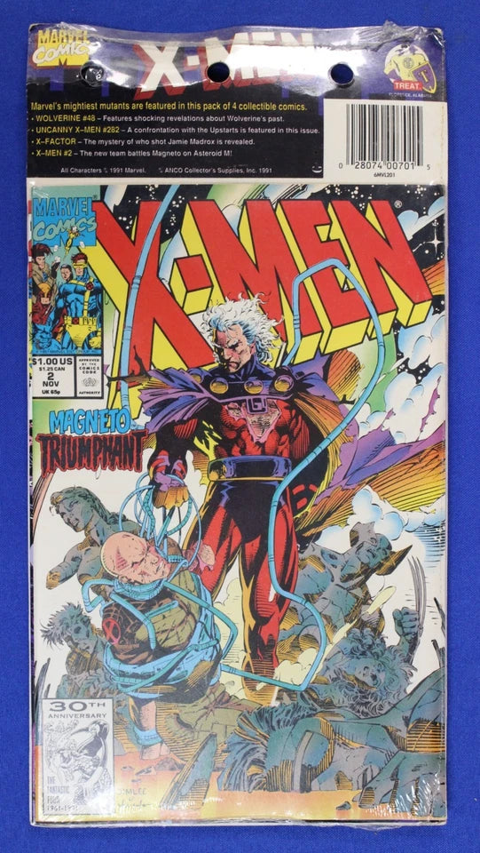 X-Men Treat Comic Pack 1991 Ltd Ed Sealed