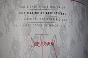 Just Teasing by Dave Stevens Hardcover Rare Signed Ed. (Pre-Owned)