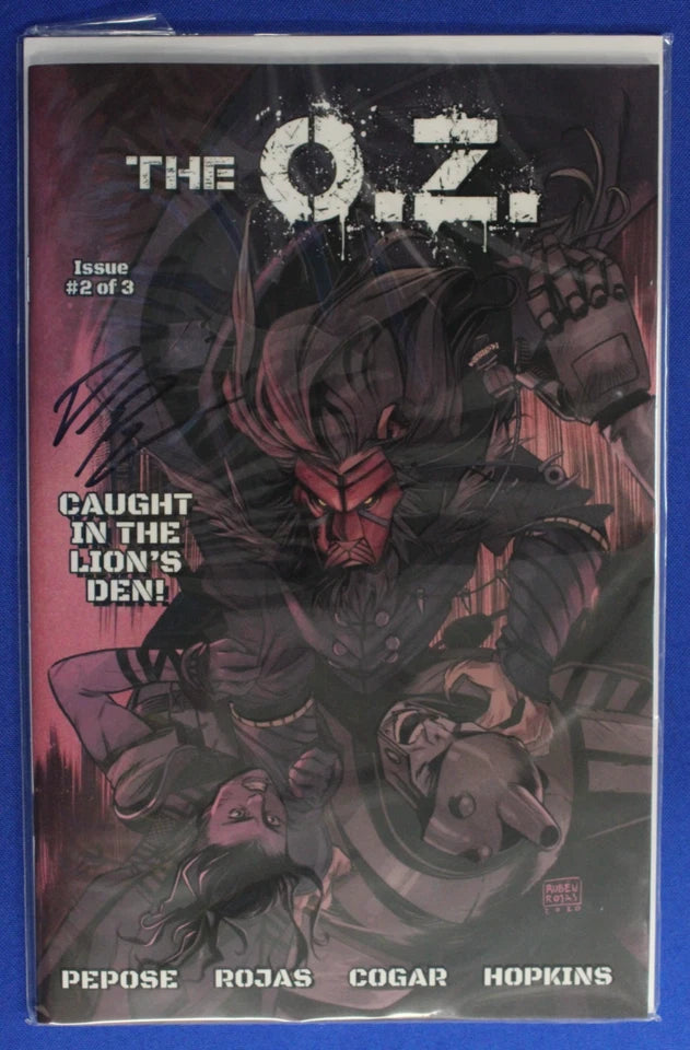 The O.Z. #1-2 SIGNED by David Pepose + Kickstarter Extras VF/NM