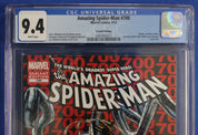 Amazing Spider-Man #700 2nd Printing Variant CGC 9.4 NM