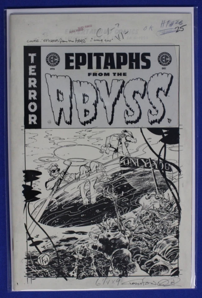 EC Epitaphs from the Abyss 1:20 Variants Lot of 8 VF/NM