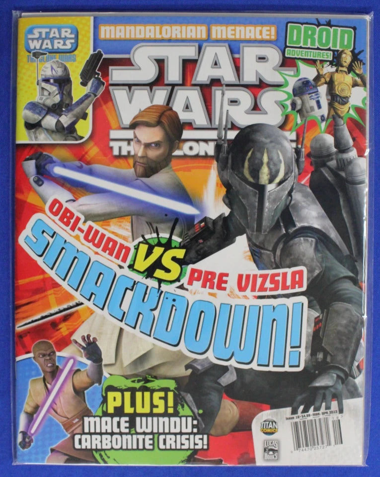 Star Wars Clone Wars Magazine #1, 2 & 16 Lot of 3 VF-VF/NM