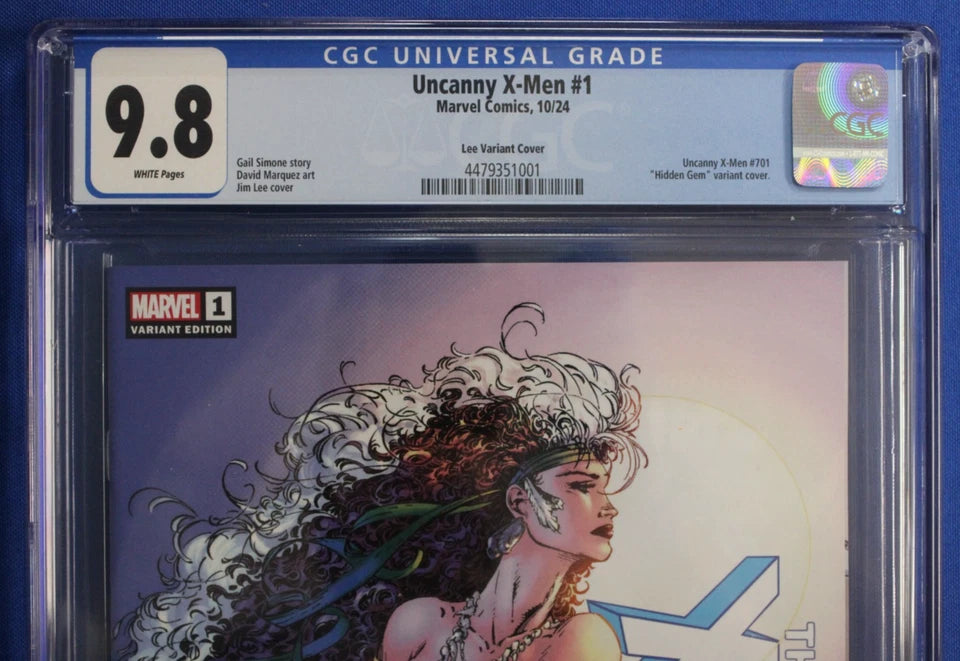 Uncanny X-Men #1 1:50 Jim Lee Variant CGC 9.8 NM/M